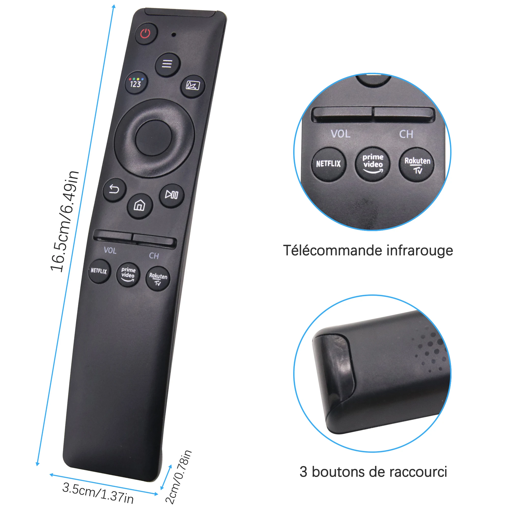 New For Samsung Smart Remote Control Replacement HD 4K Smart TV BN59-01310A BN59-01312A for all Samsung Televisions Smart TVs