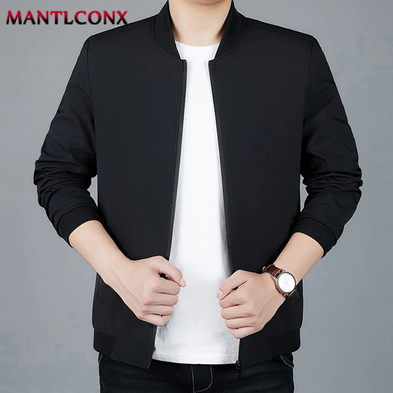 

Streetwear Slim Fit Youthful Jackets for Men Blazers Spring Autumn New Thin Men's Jacket Male Casual Baseball Coat Men Outerwear