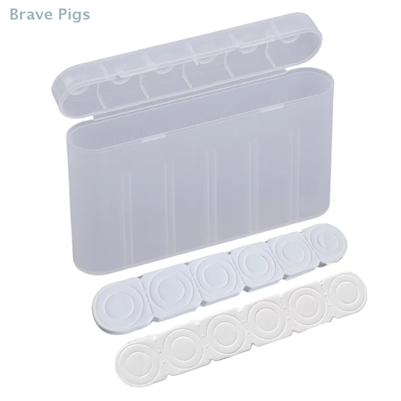 1PC DIY Accessories 6 Slot Waterproof Storage Box For 18650 Batteries Portable Holder Case Protectors Organiser