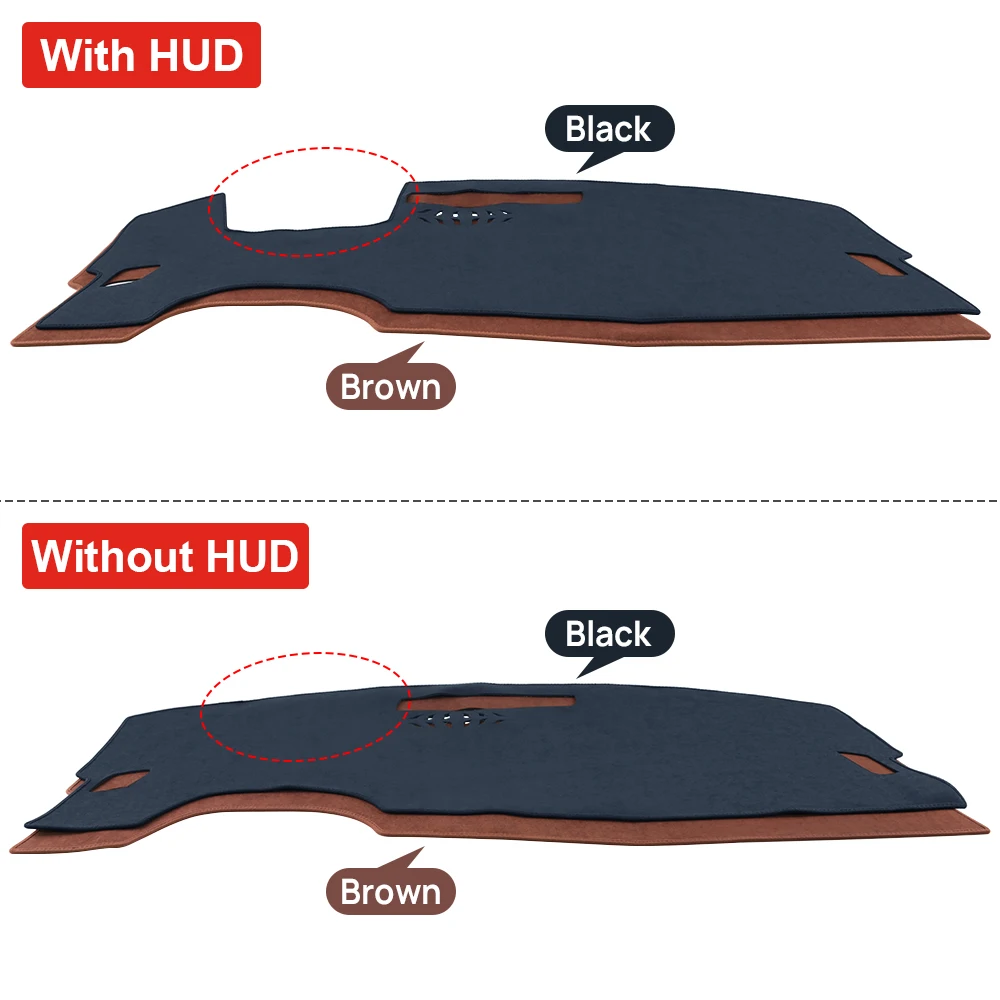 ل Volkswagen VW ID.4 ID4 2020 2021 2022 2023 2024 2025 لوحة سيارة الشمس الظل غطاء أداة مكتب سجادة ضد الإنزلاق الملحقات #5