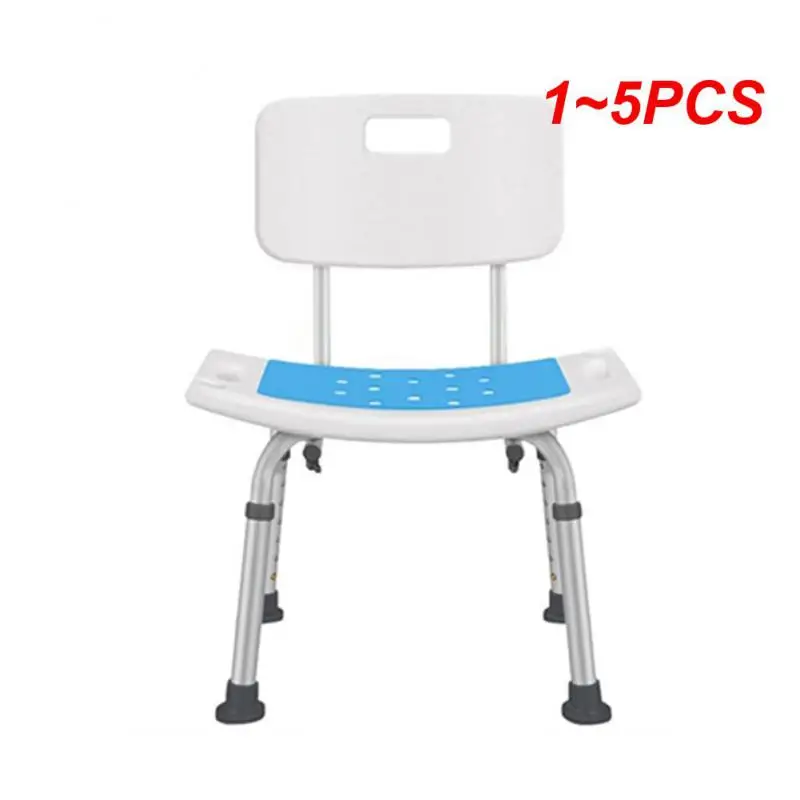 1~5PCS Non-slip Bath Chair Elderly Bath Tub Aid Seat Bathroom Bath Chair Shower Stool Seat Cushion Safe Bathroom Environment