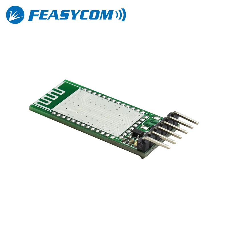 Feasycom-Módulo de modo Dual TTL Bluetooth 5,0, 6 pines, placa de desarrollo, compatible con SPP BLE, transmisor de datos inalámbrico