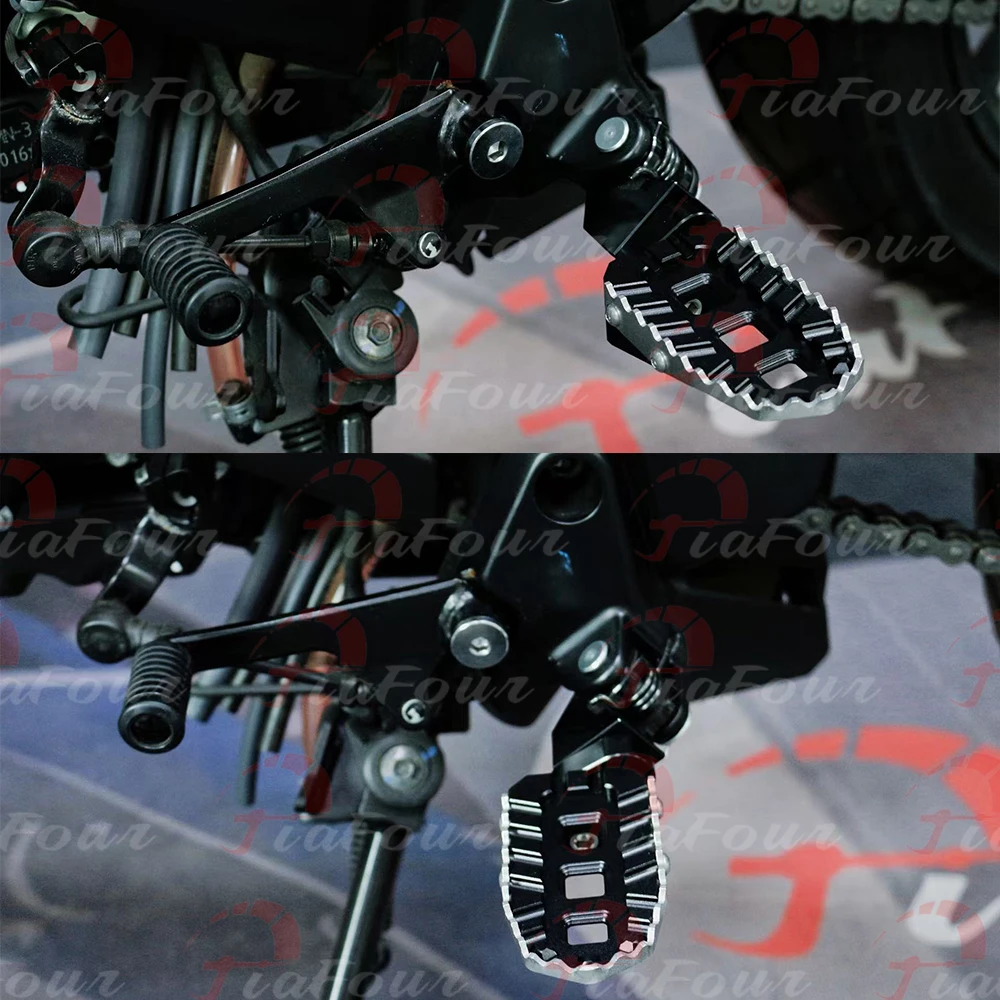 Motorcycle Front Rider Footrests Foot Rest Foot Pegs Pedal For Boulevard M50 C50 M109R M90 C 50 Volusia 800