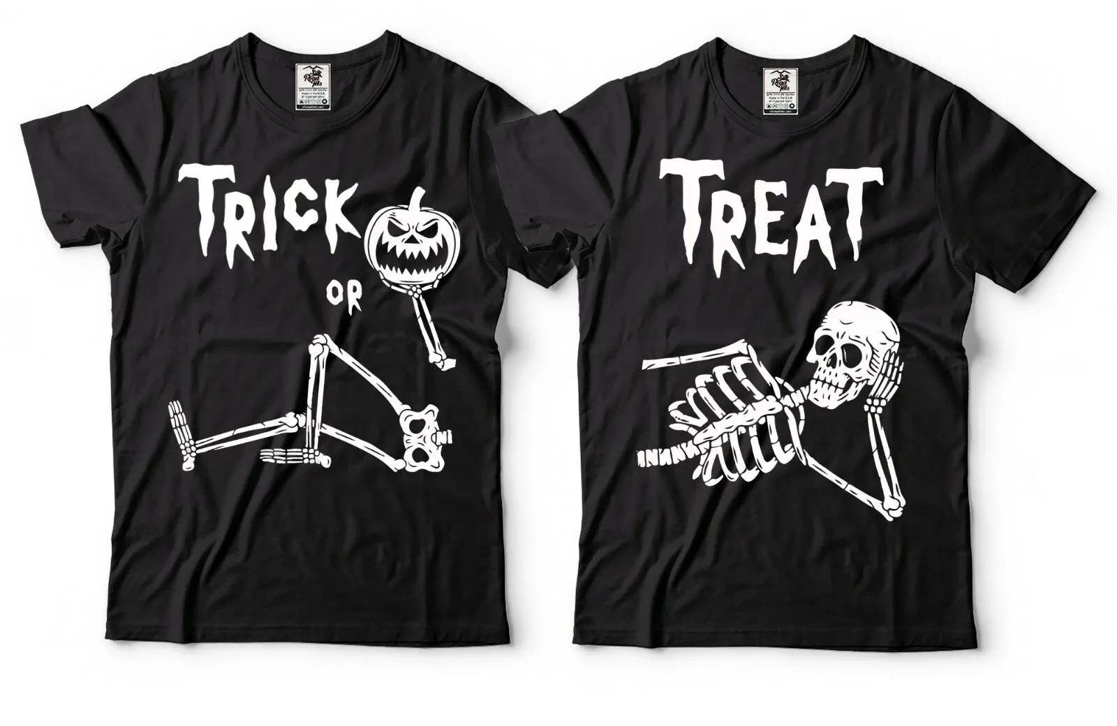 

Halloween Couples Costume Skeleton Costume Shirt Matching Shirts Funny Halloween