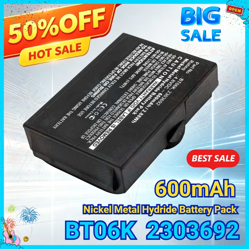SWZY Crane Remote Control Battery for IKUSI 2303692 BT06K TM70/1 ATEX Transmitters RAD-TST70-1 T70-2 T71 T72 TM70 LV5 LV3 JS JS5