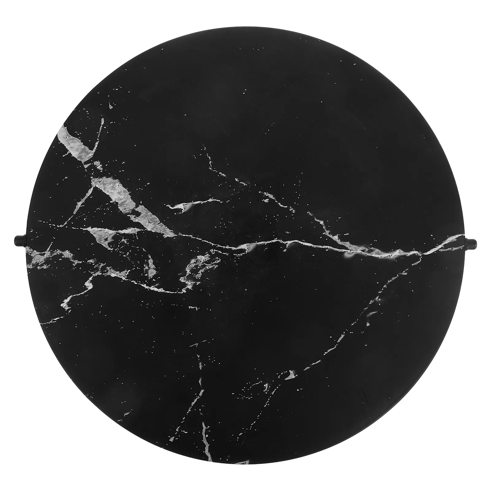 تقليد سلة المهملات الرخامية غطاء غطاء القمامة أعلى شعبية الأغطية علب المطبخ جزء القمم السوداء في الهواء الطلق #5