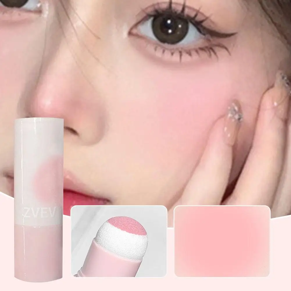Erhellen Sie den matten Rougestift, langlebig, wasserdicht, schweißfest, Wangenkonturierung, Rougestift, koreanischer Stil, Schönheits-Make-up