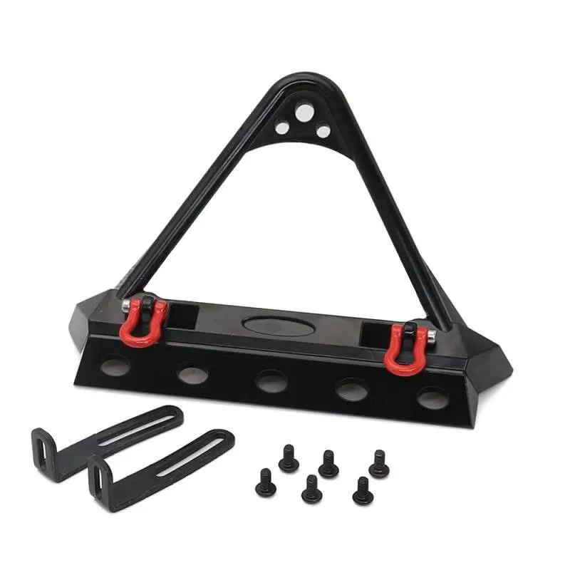 

Metal Front Bumper for 1/10 RC Crawler Axial SCX10/90046/SCX10 III/AXI03007/AXI03003 | CNC Machined & Winch Compatible