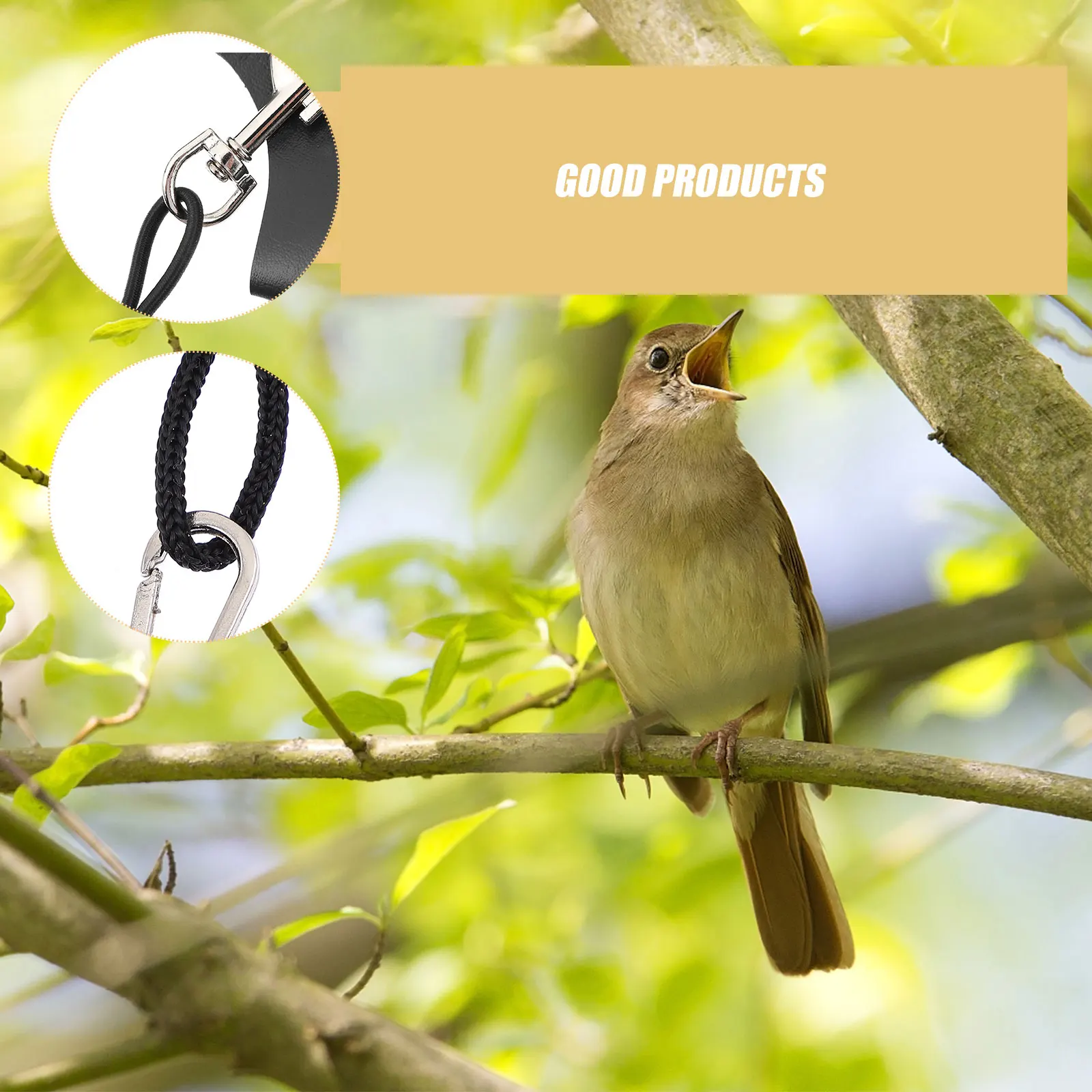 

Parrot Flight Vest Harness Leash for Large Birds Suede Material Outdoor Safe Durable Easy On Off Strap Bird Supplies Pet collar