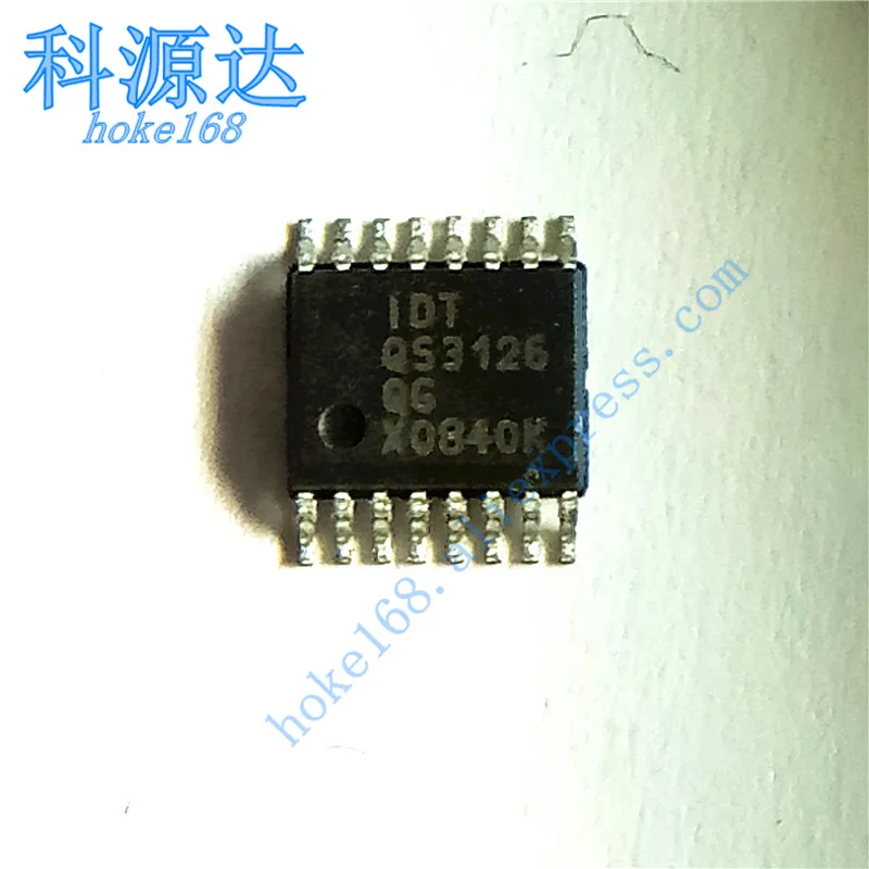 10pcs  IDTQS3126QG  QS3126QG QS3126 SSOP16  In Stock