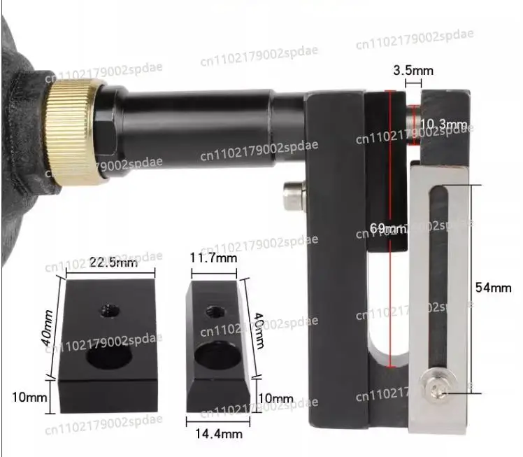 Air Pneumatic Punching Gun alu. alloy groove Round Hole Punching machine window groove Puncher 5.0-10.3MM holes
