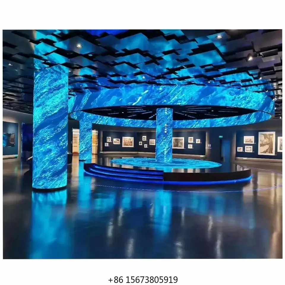 

Гибкий светодиодный видеоэкран P2.5 для помещений, полноцветный, 1200 нит, нестандартной формы, на заказ