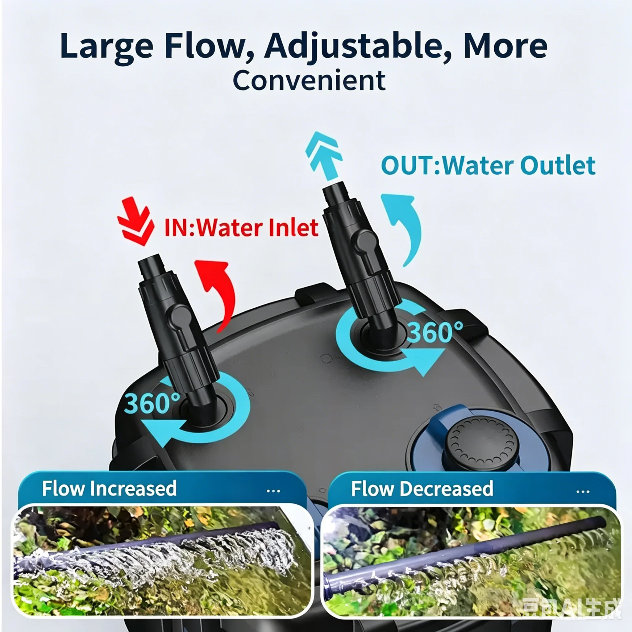 초저소음 외부 캐니스터 필터, 어항 물 순환 정화기,  - Reef Tank Filter 리뷰 및 가격