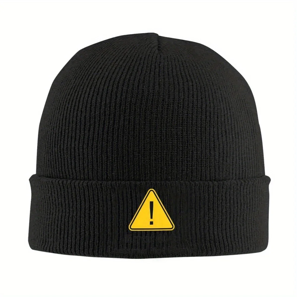 Error 404 Bonnet Hats Halloween Costume Not Found Beanie Hats Design Beanies Winter Casual Female Male Kpop Head Wrap Cap