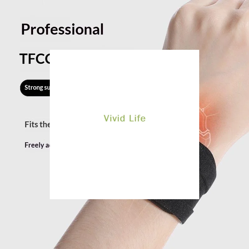 ~New Polyester Fiber Elastic Pressure Wrist Strap Comfortable Solid Color Fitness Wristbands Wrist Support Band Unisex