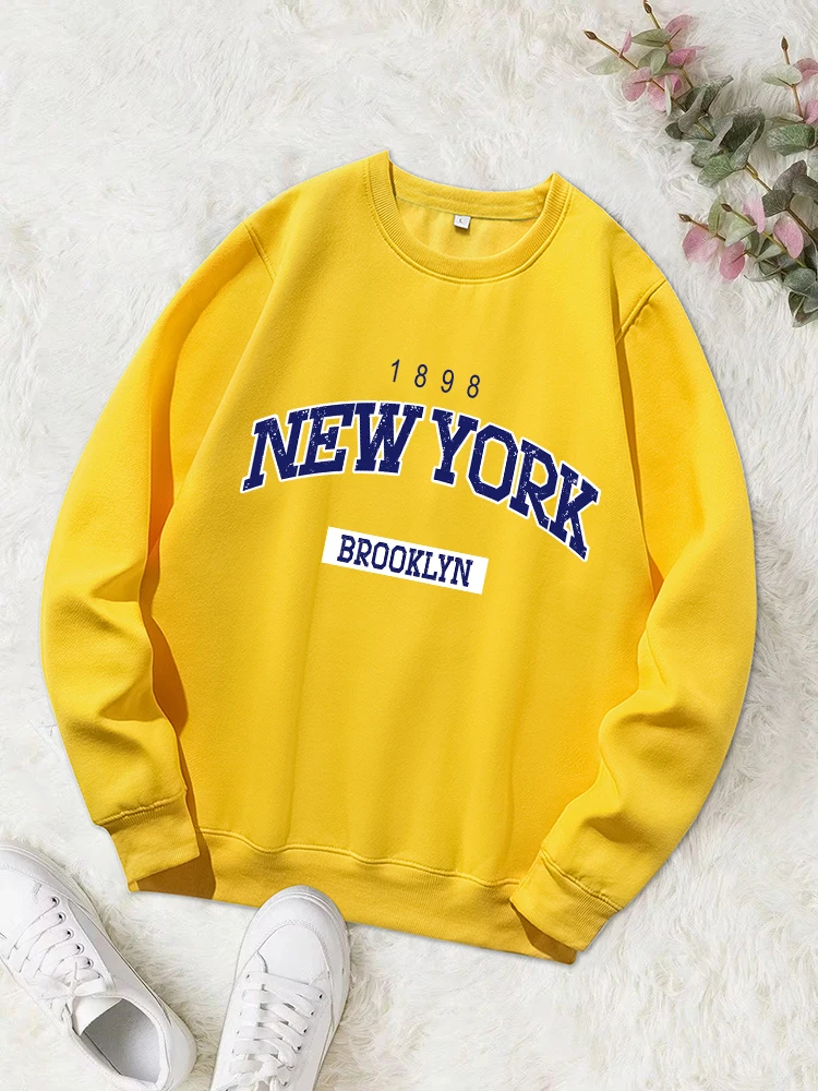 New York Brooklyn Printing Male Hoody Harajuku S-Xxl Sweatshirt Fashion Comfortable Hooded Autumn Casual Warm Streetwear Men