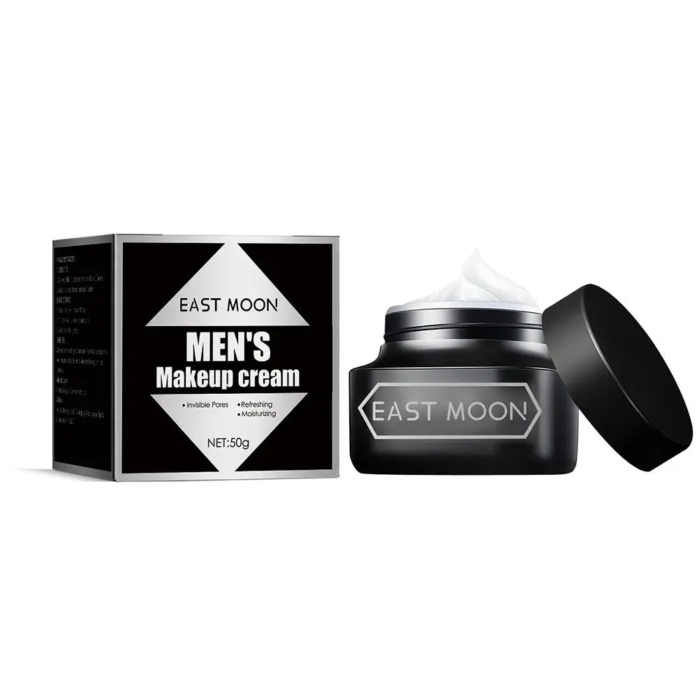 Men's Makeup Cream Left Face Concealer Acne Marks Brightening Moisturizing Cream Isolation Cream Male Right Color