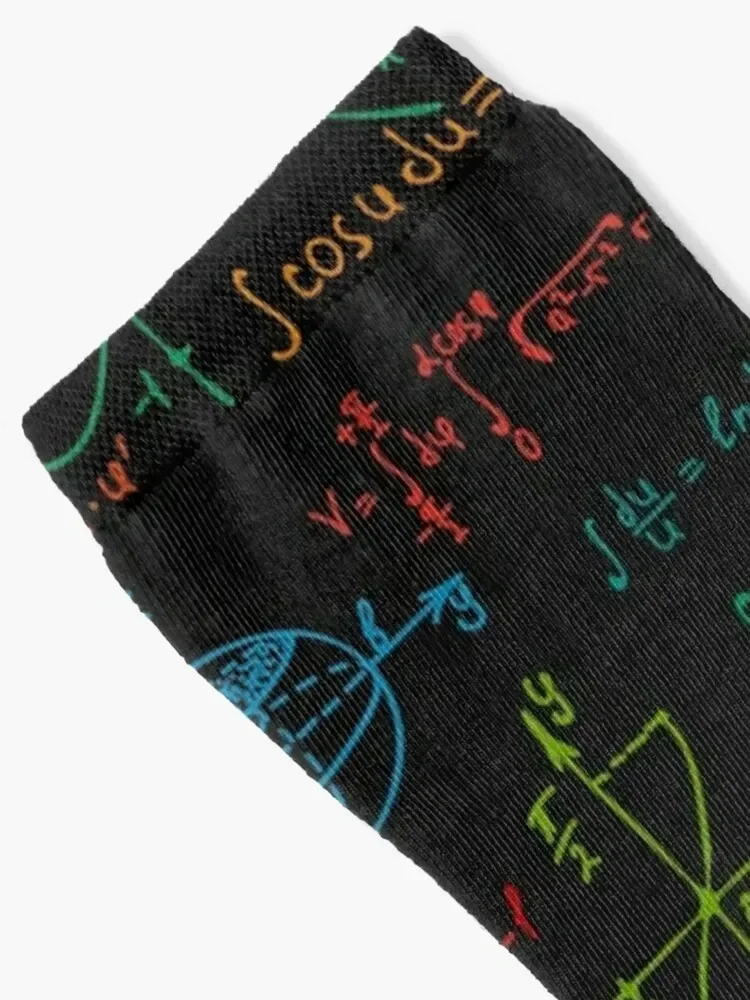 I love mathematics Socks halloween man Children's Crossfit Socks Female Men's