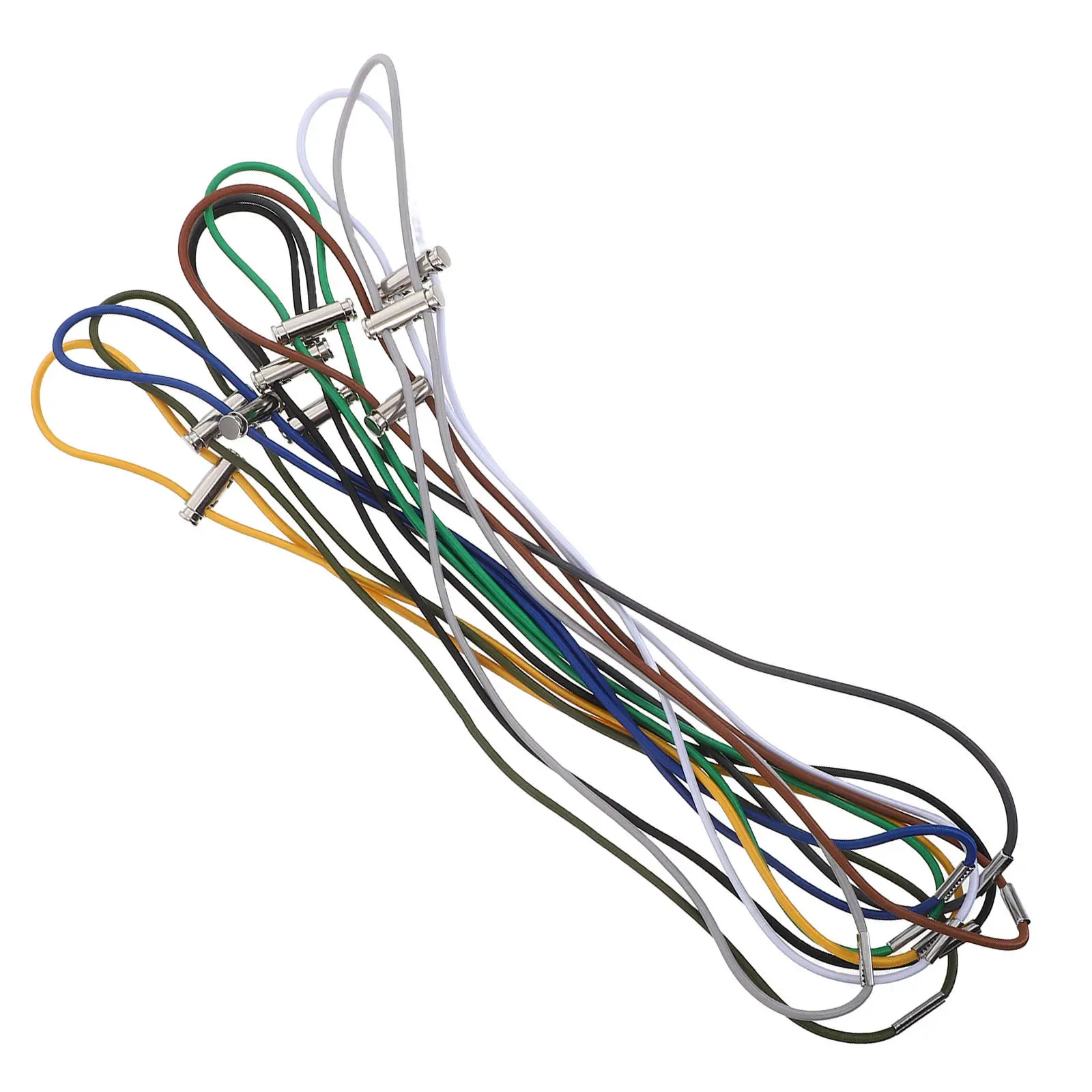 

9Pcs Trash Can Elastic Bands Adjustable Garbage Can Liner Bag Band Secure Fit for Trash Bin Ties Waste Basket Band Home Office