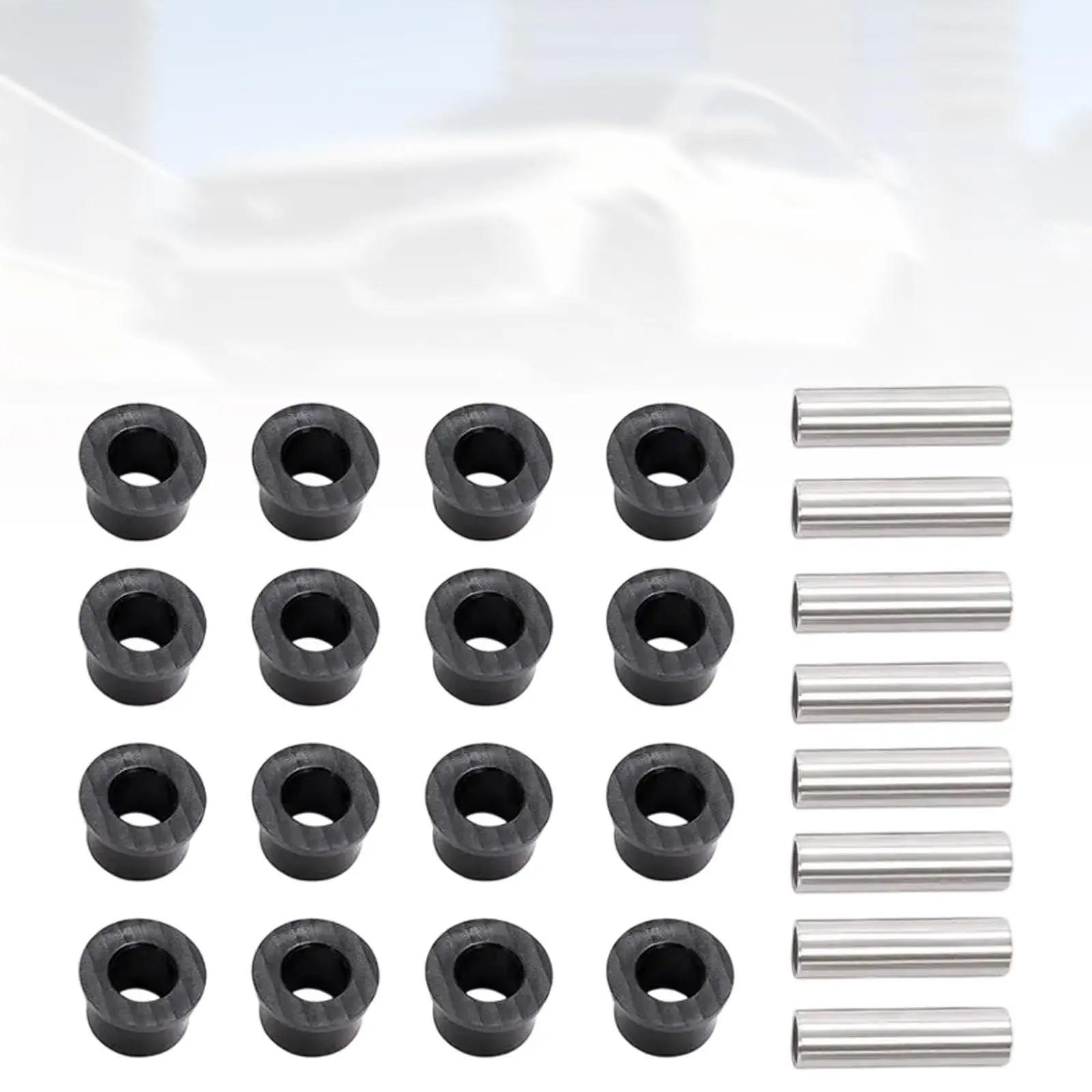 

24 Pieces ATV A-arm Bushing Set Wearproof for Sportrax 400 1999-2008