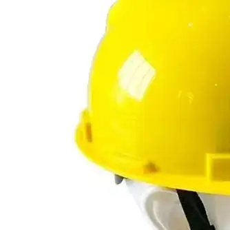 Adjustable V-Shaped PE Safety Helmet High Visibility for Construction Workers Impact-Resistant Protective Building Hard Hat