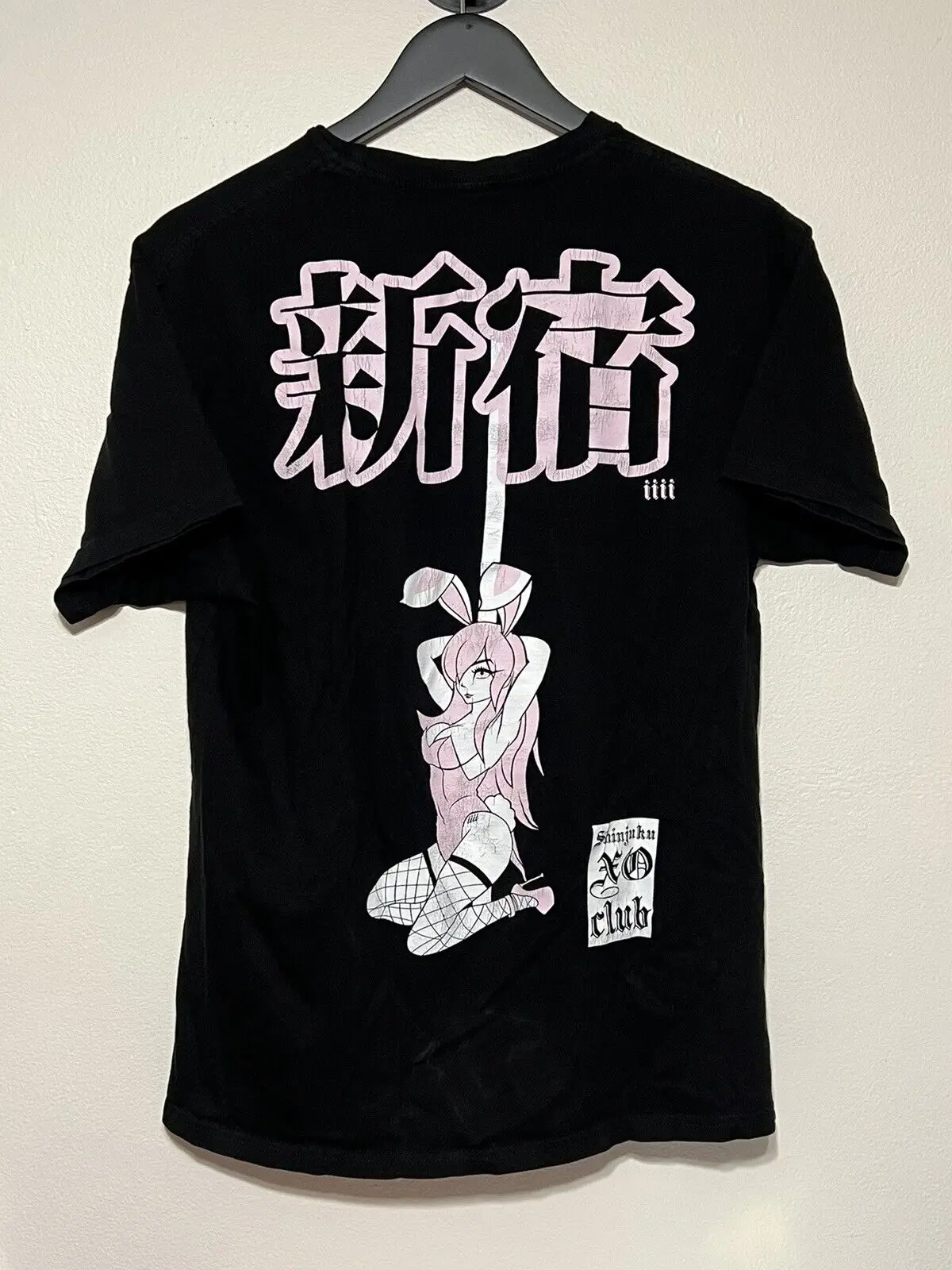 

Four Eyes Hentai Shirt Black Size M Shinjuku XO Club iiii