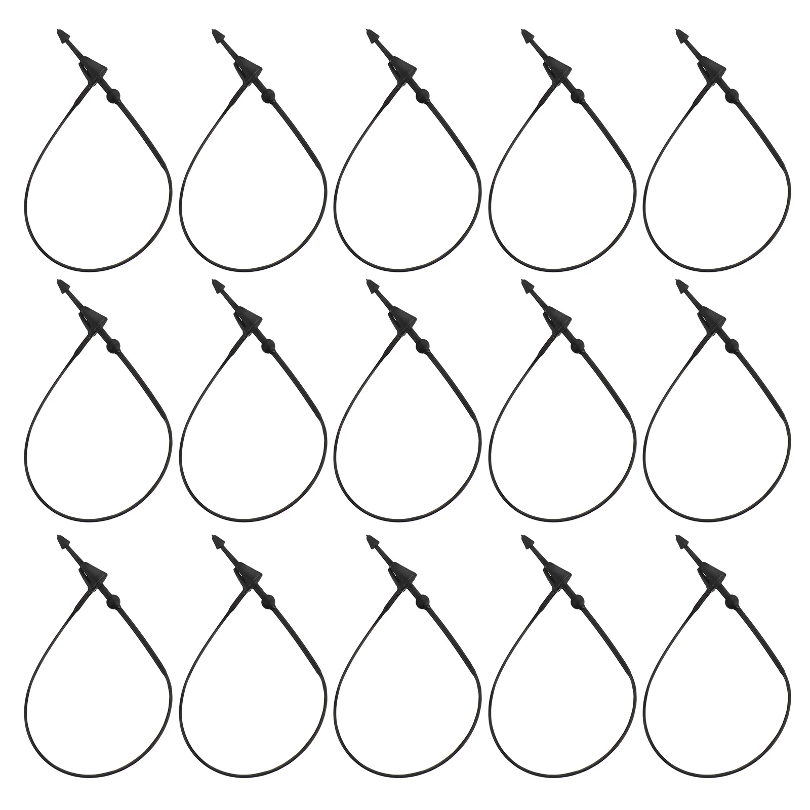 

5000 Pcs Clothing Tag Line Security Loop Pin Plastic Fasteners Price Tag Disposable for Store Craft Home