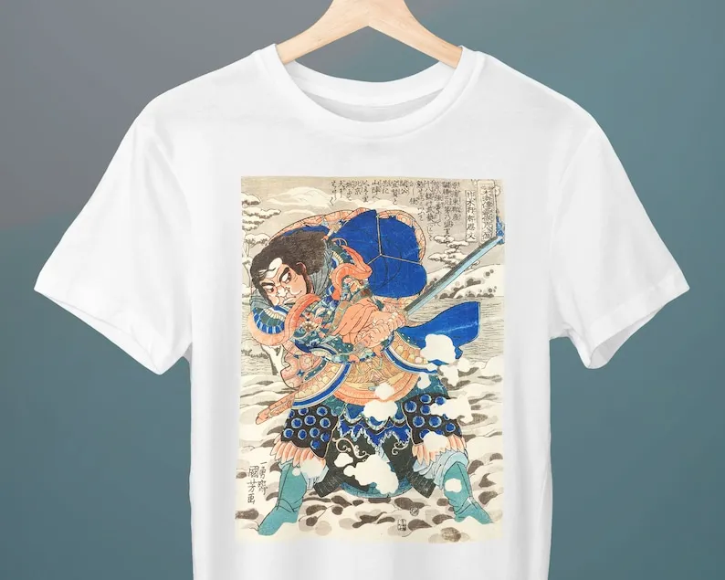 

Hao Siwen, Kuniyoshi Utagawa, Unisex T-Shirt, Art Shirt, Japanese Art, Gift for Her