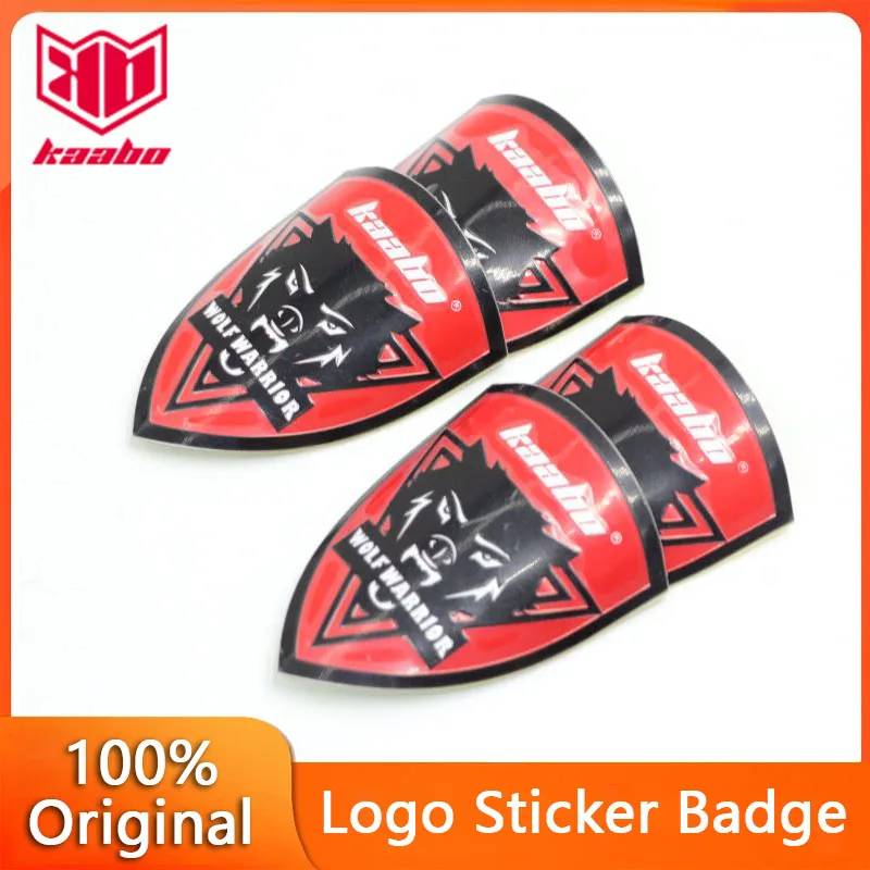 Original Kaabo Logo Sticker Badge Accessories For Wolf Warrior 11 Wolf King Smart Electric Scooter Badge Front Parts