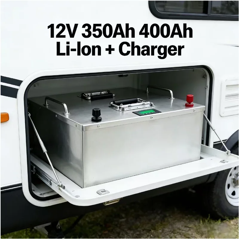 

12V 400Ah/350Ah High‑Capacity Lithium‑Ion Battery Pack | Ultra‑High Power Output for Marine, Yacht, Caravan & RV Off‑Grid Sy