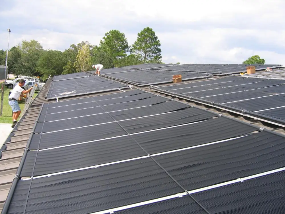 Factory plastic solar pool heater with controller