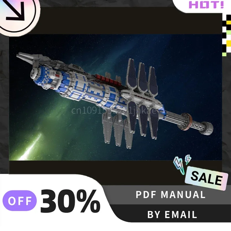 

[6735 шт.] индивидуальный набор креативных строительных блоков MOC Star Destroyer STEM, развивающие игрушки, комплект строительной модели, подарки на день рождения