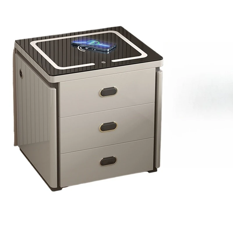 

Прикроватная тумбочка, сейф, встроенный сейф, интеллектуальный противоугонный ящик, прикроватный сейф с отпечатками пальцев WIFI