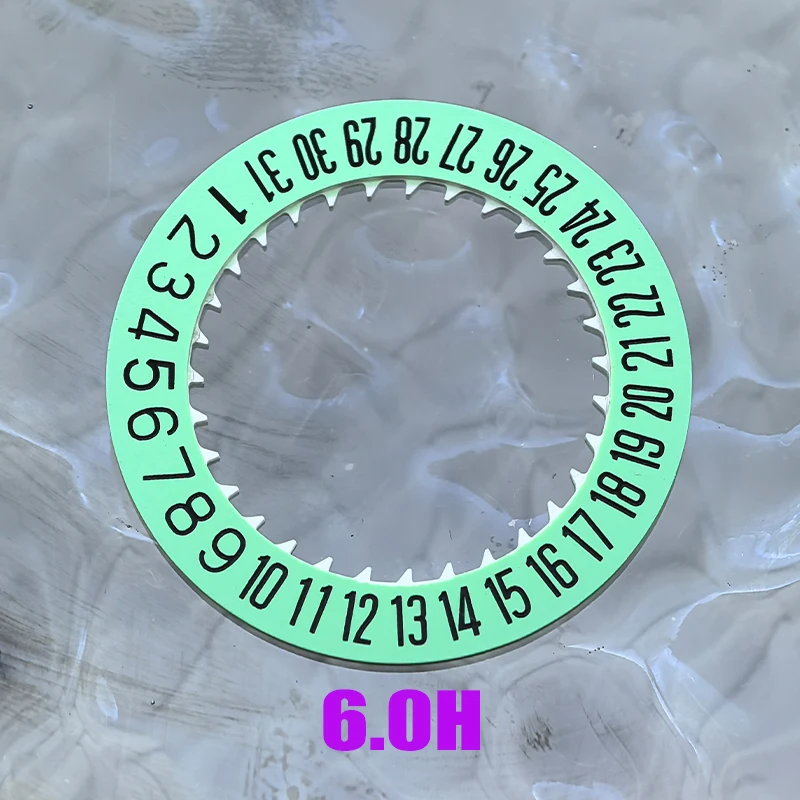 

NH35 NH36 Date Dial Fits NH35 NH36 NH34 Movement 6.0H Or 9.0H o'clock Position Mechanical Movt Day Date Dial Wheel Modified Part
