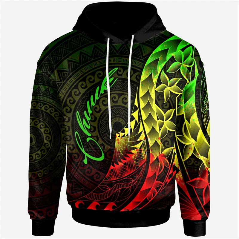 3D Printing Chuuk State Coat Of Arms Polynesian Tattoo Lapu Lapu Sun Tribal Hoodies For Men Kid Fashion Hooded Hoody Pullovers