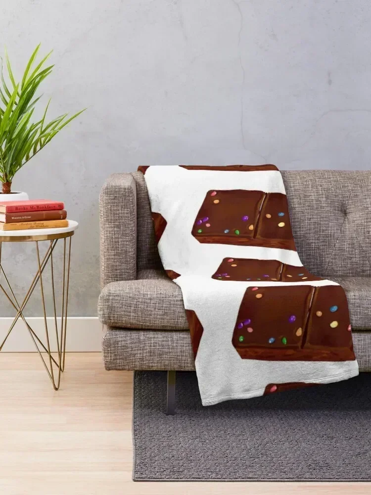 cosmic brownie pattern Throw Blanket