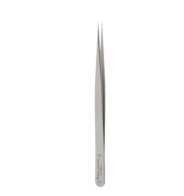 FST Tweezers 11200-33 FST By Dumont Laboratory Pointed Tweezers R134a  Tools