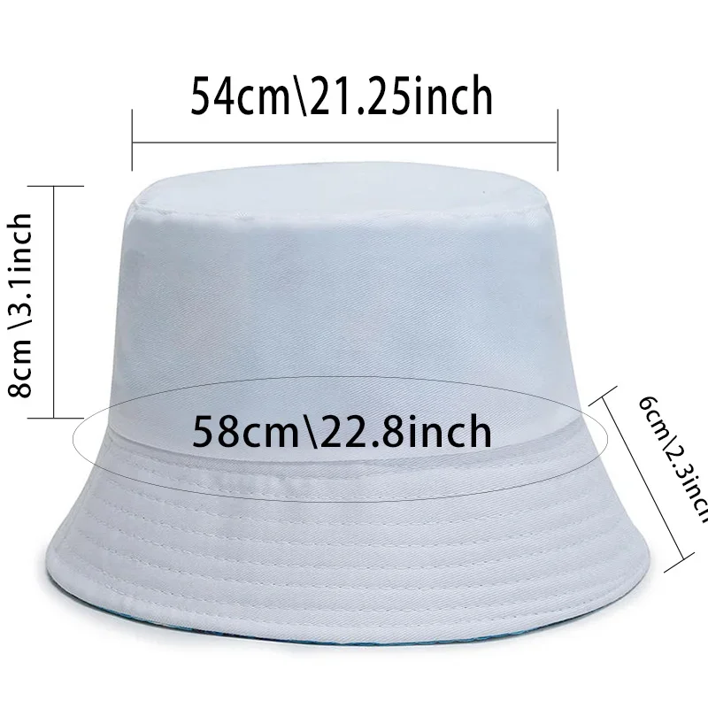 Fisherman Cap Sun Hats Summer Foldable Men Women Sports Bucket Hat Summer Sunshade Sunscreen Astronaut Letter Pattern Print