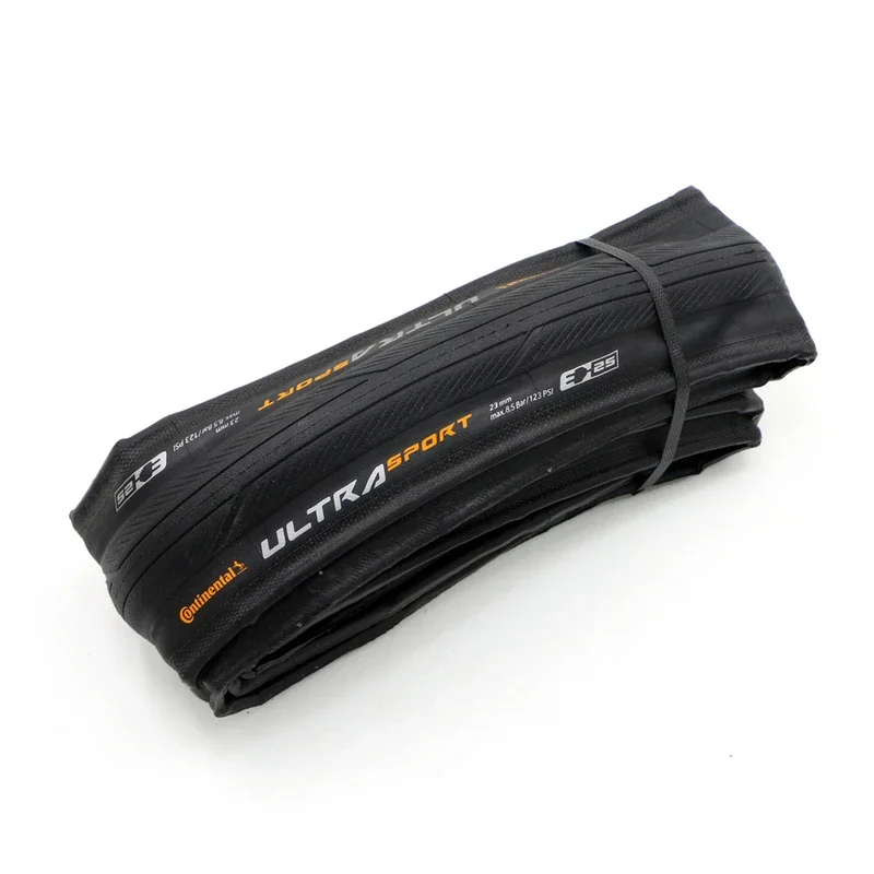 Continental Ultra Sport III 700x23/25/28c Black Folding PureGrip 3 Road Bike Tire Folding Tyre