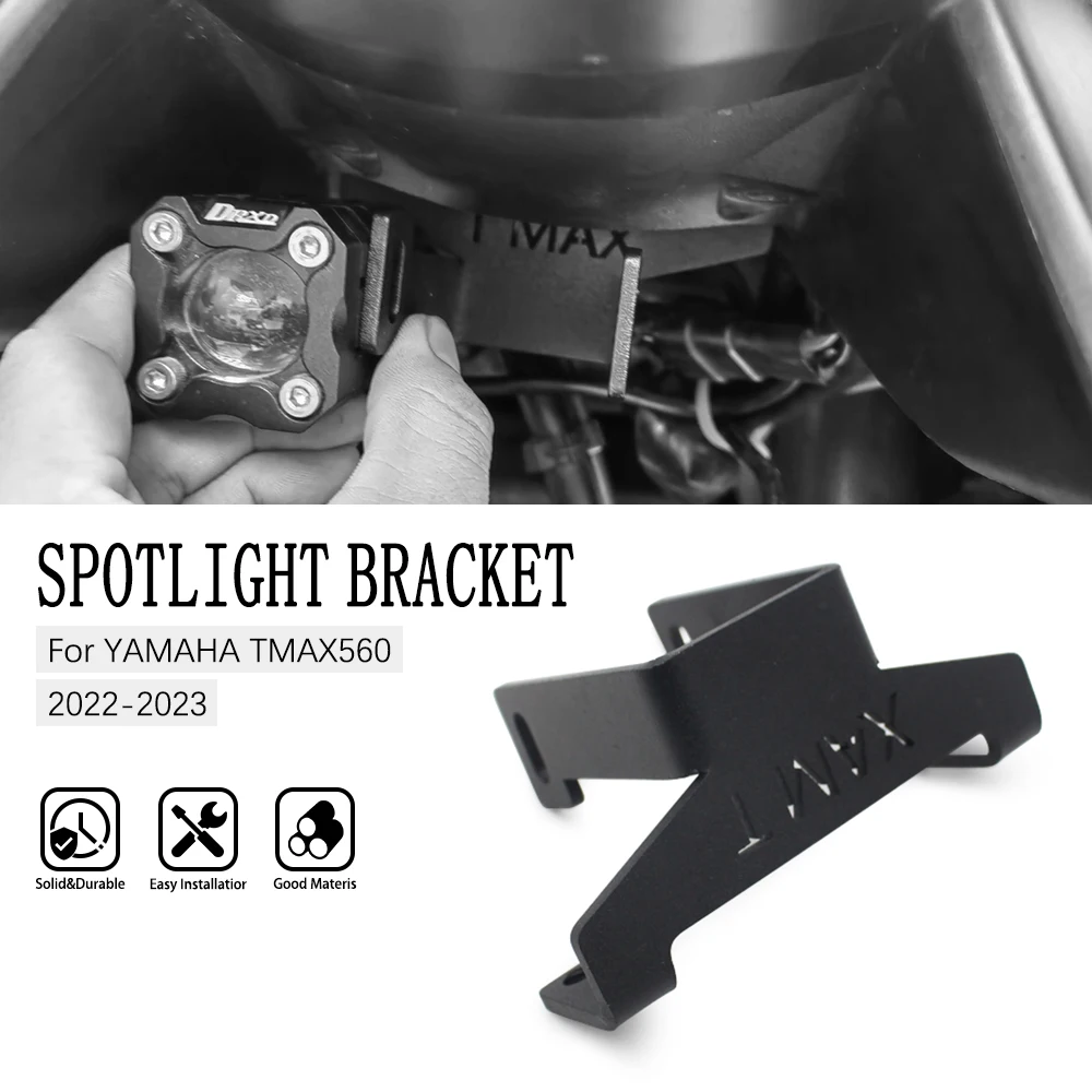 

Motorcycle Aluminum Led Driving Lights Auxiliary Light Mounting Front Bracket FOR YAMAHA TMAX560 T MAX 560 TMAX 560 2022 2023