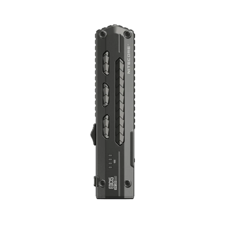 NITECORE EDC15 Dual Light Sources Ultra Slim EDC Flashlight 1200Lumens USB-C Rechargeable Troch Light Bulite-in Battery