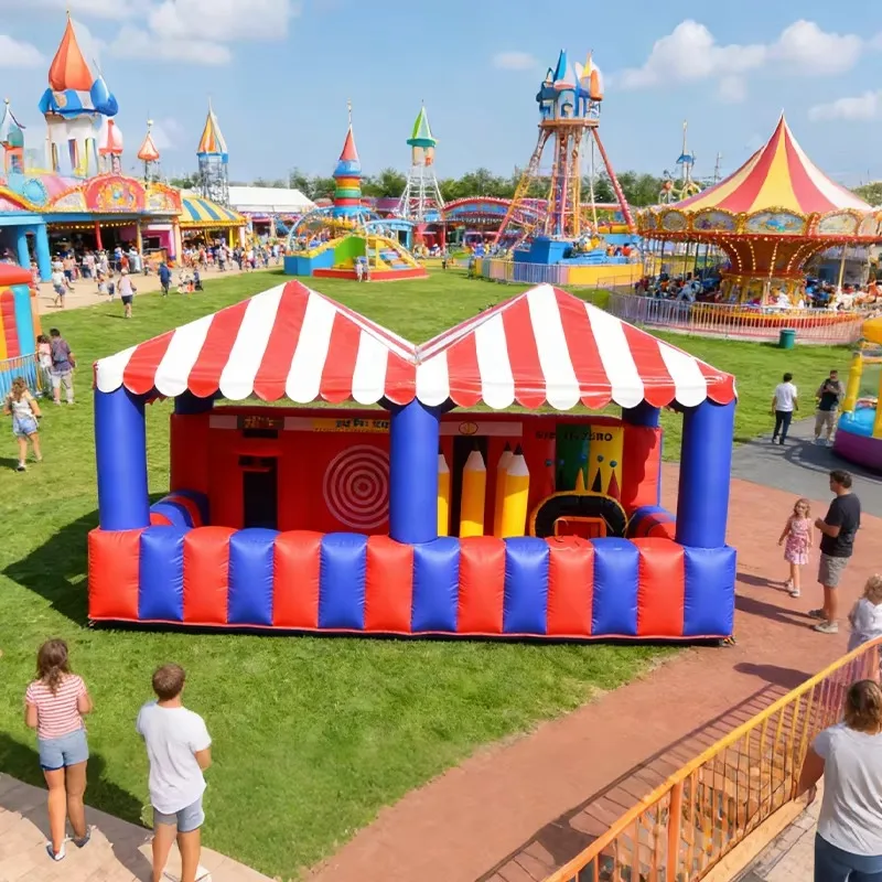Inflatable Games Premium Inflatable Carnivo Games Carnival Inflatable 4 in 1 Kids Games