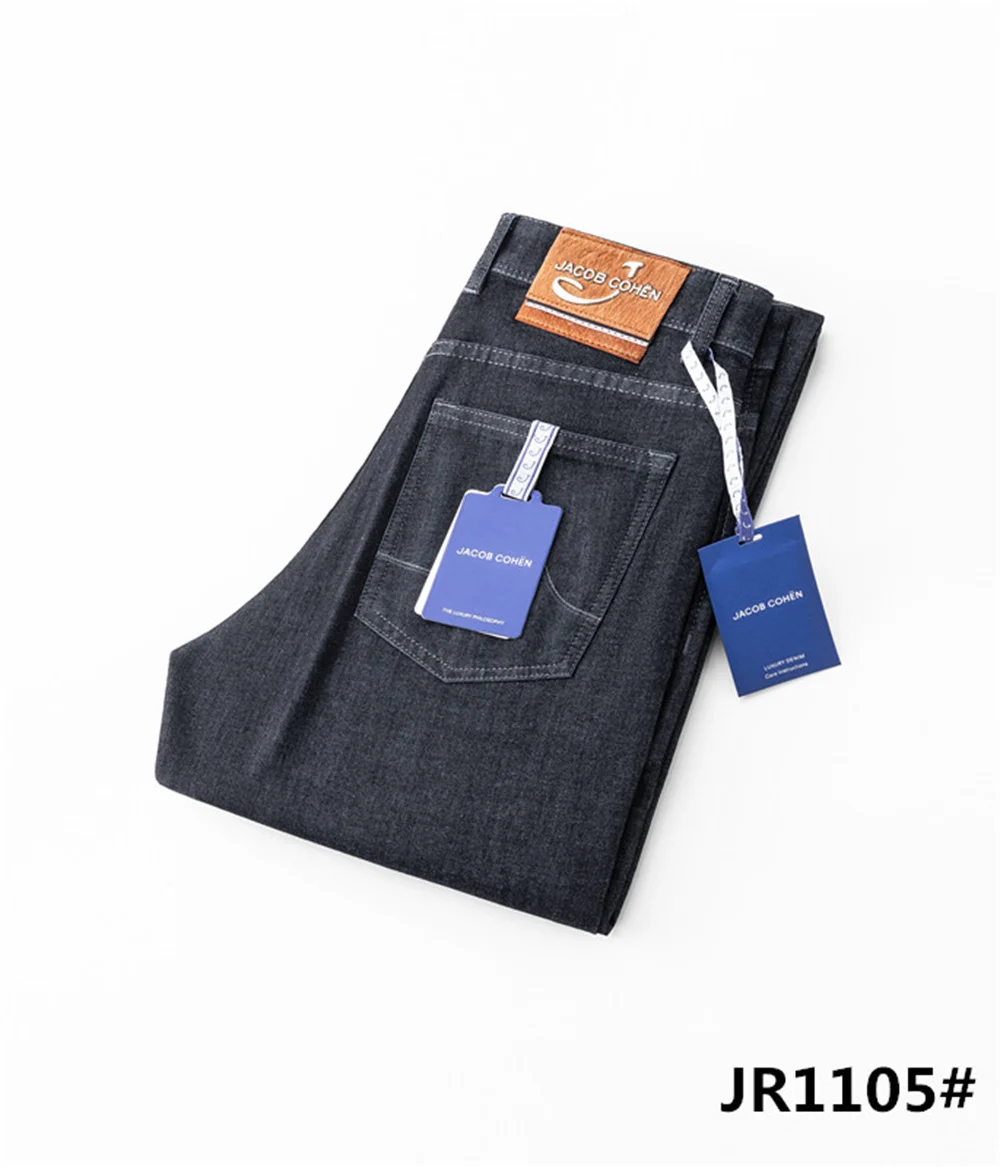 

BLLIYOSS Men 2026 SS New slim fit cotton stretch jeans Loose straight Leg Version Embroidery High Quality size: 31-38 Old money