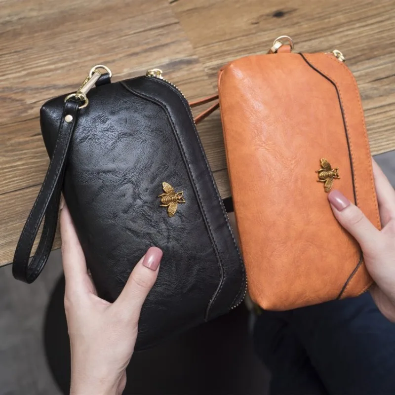 Women Elegant Long Purse Korean Minimalist Hand Clutch Large Capacity Fashion Multi Card Wallet For Ladies Daily Use