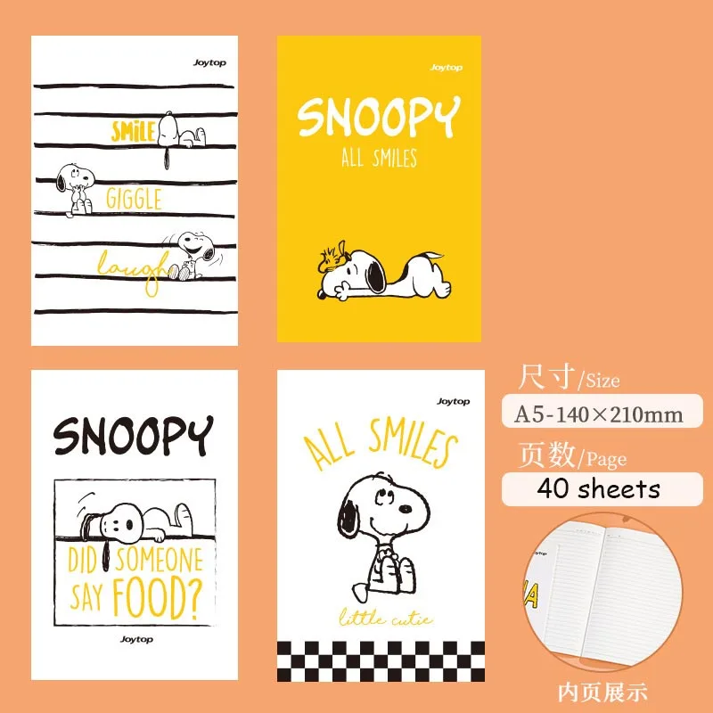 8pcs/lot Cartoon Snoopy Memo Pad Sticky Notes Notebook Stationery Notepad Planner Sticker Post School Supplies