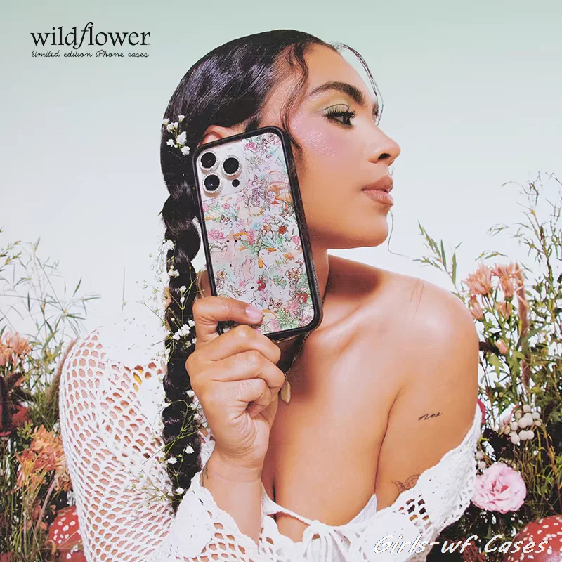 Etui na telefon z motywem dzikich kwiatów, Taylor Giavasis, wzór „Grassland”, do iPhone 16, 15, 14, 13, 12, 17, 18 Pro Max, Plus, Air, wzór „Fawn”, „WF”, „Jeleń”, „Kaczka”, „Dziewczyny”. — zdjęcie produktu 5