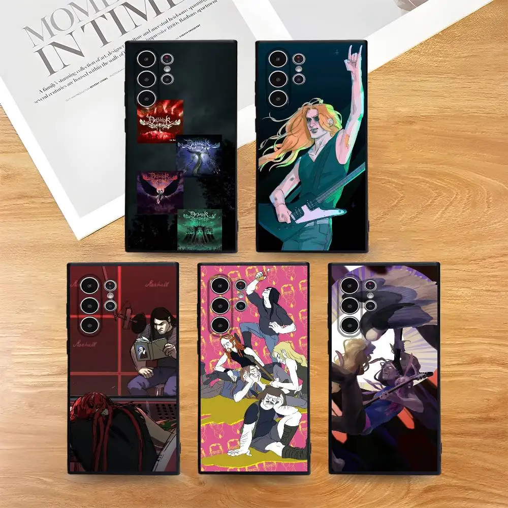 

Anime Singer M-M-MetalocalypseS Band Phone Case for Samsung S series s21 s22 s23 s24 s25 FE Plus Ultra TPU Soft to Skin-friendly