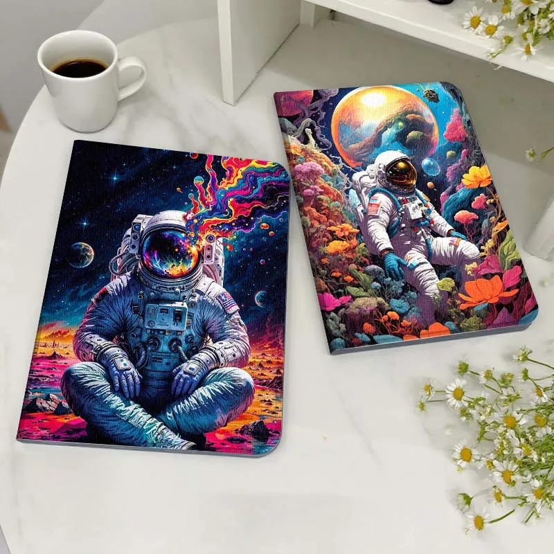 

Cartoon astronaut art For Legion Xiaoxin Pad Y700 K10 M10 P11 K11 Pro Plus 10.6 11.5 Inch 2021 2023 2025 Tablet Case