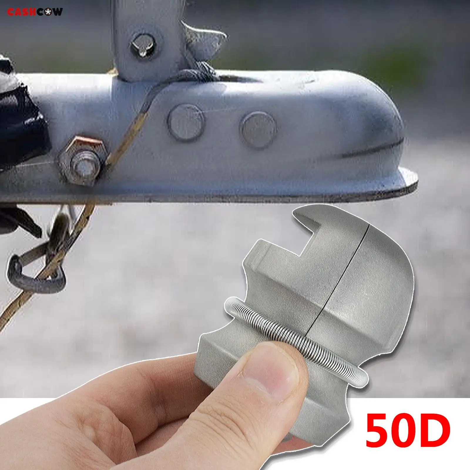 Universal Zinc Alloy Trailer Coupling Lock Hitch Ball Lock Anti Theft Device For Caravan Tow Rv Car Lock Trailer Accessories