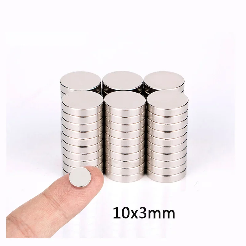 10x1 10x1.5 10x2 10x3mm Small Circular Magnets10x1 10x1.5 10x2 10x3mm For Home Refrigerators, Offices DIY10x1 10x1.5 10x2 10x3mm